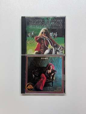 Janis Joplin 2 CD Lot Pearl & Greatest Hits Columbia Vintage Rock Classic